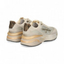 Talon Leopardo Ante+textil Hielo  PREMIATA