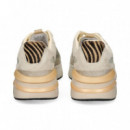 Talon Leopardo Ante+textil Hielo  PREMIATA