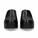 Zueco Plataforma Piel Negro  FITFLOP