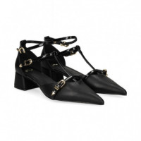 Abierto Lados 2 Gilda Piel Negro  EXE