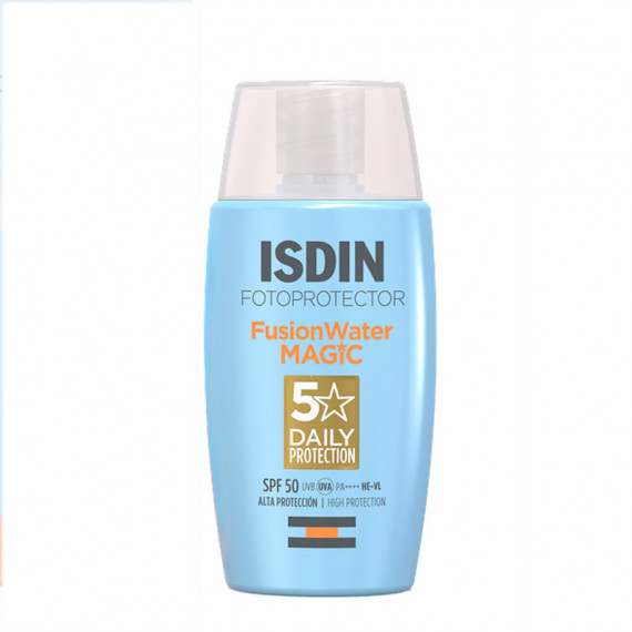 Fusion Water Magic Spf 50
PROTECTOR Solar Facial de Uso Diario Ultraligero  ISDIN