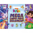 Dora. Megalibro para Colorear   2025
