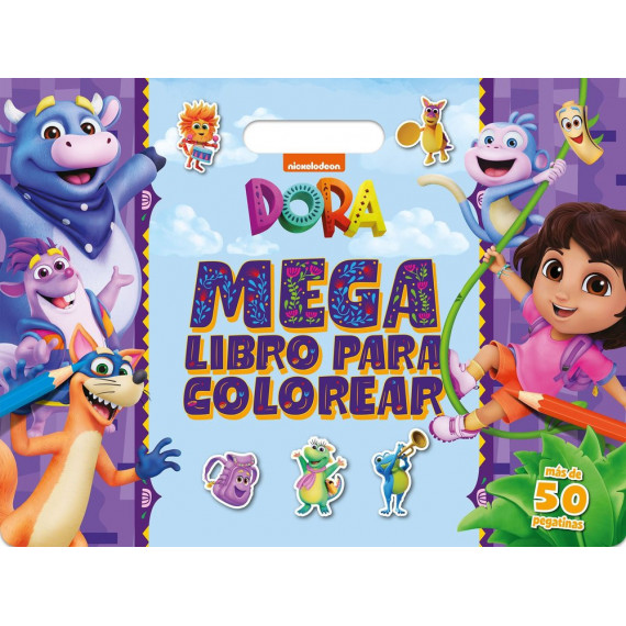 Dora. Megalibro para Colorear   2025
