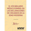 Vocabulario Medico Español en las Declaraciones de Cirujanos   2024