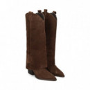 1/2 Bota Cowboy Vuelta ante Marron  EXE