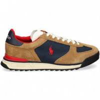 Deportivo Nylon Azu+ante Cuero  POLO RALPH LAUREN