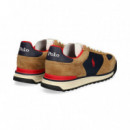 Deportivo Nylon Azu+ante Cuero  POLO RALPH LAUREN