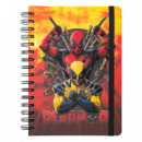 Cuaderno Deadpool Marvel A5  GRUPO ERIK