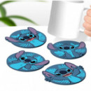 Set 4 Posavasos Stitch Disney  GRUPO ERIK