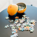 Doble Puzzle 98 piezas Dragon Ball Z con bola de dragon 2 estrellas