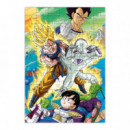 Doble Puzzle 98 piezas Dragon Ball Z con bola de dragon 2 estrellas