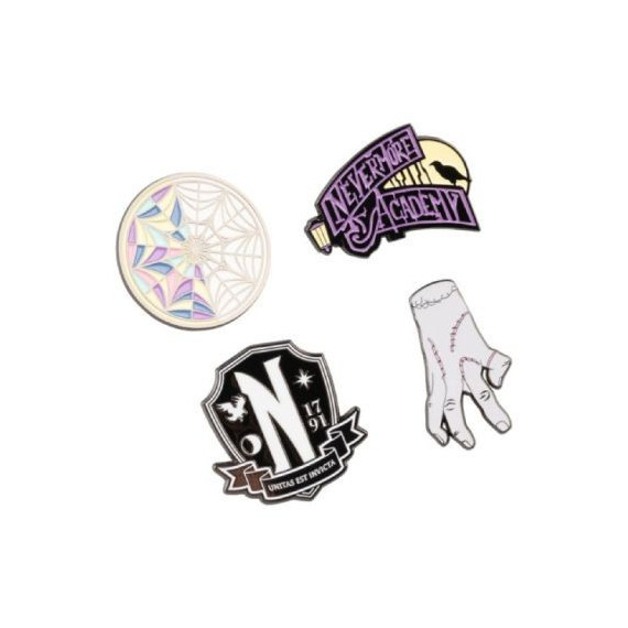 Set 4 Pins Miercoles Wednesday  GRUPO ERIK