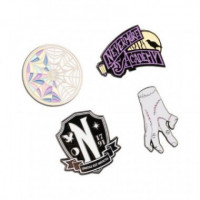 Set 4 pins Miercoles Wednesday