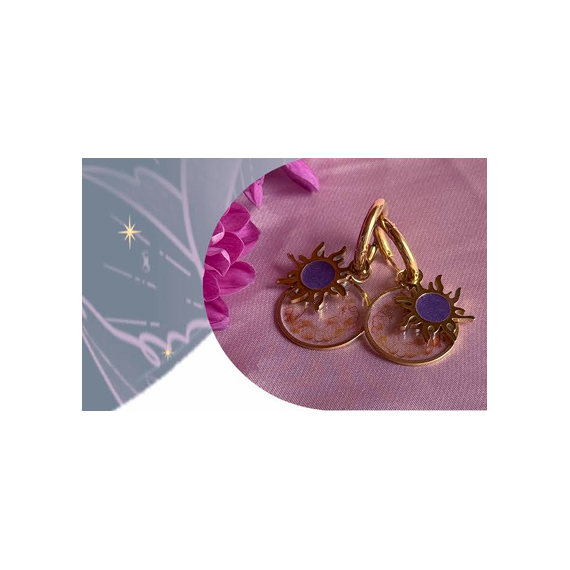 Pendiente Artesano Rapunzel  ORONEYA