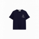 Camisetas Mujer Camiseta ARMEDANGELS Lualaa Tinted Navy