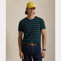 Camisetas Hombre Camiseta POLO RALPH LAUREN Custom Slim Fit Striped Vintage Pine Cruise Navy