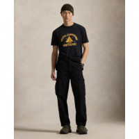 Camisetas Hombre Camiseta POLO RALPH LAUREN de Punto Estampada Classic Fit