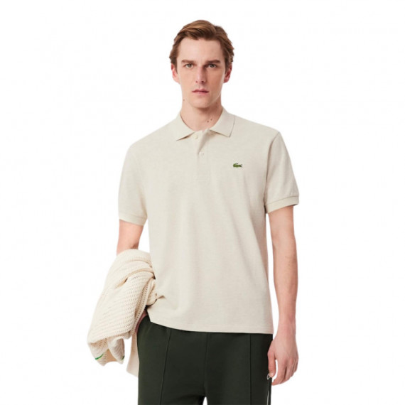 L1264I18 Polos LACOSTE Hombre Short Sleeved Ribbed Collar Shirt