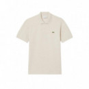 L1264I18 Polos LACOSTE Hombre Short Sleeved Ribbed Collar Shirt