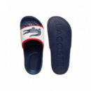 49CMA0034407 Chanclas LACOSTE Hombre Serve Slide Dual