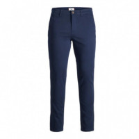 12150148NAVY Blazer Pantalones JACK AND JONES Hombre Jpstmarco Bowie Noos