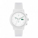 LACOSTE 2011246 12.12 Cronógrafo Blanco