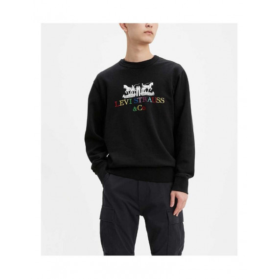 LEVIS 17895 GRAPHIC CREW B 90's Logo Text