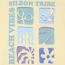 130947 Camisetas SILBON Hombre Iconos Beach Vibes Amarilla