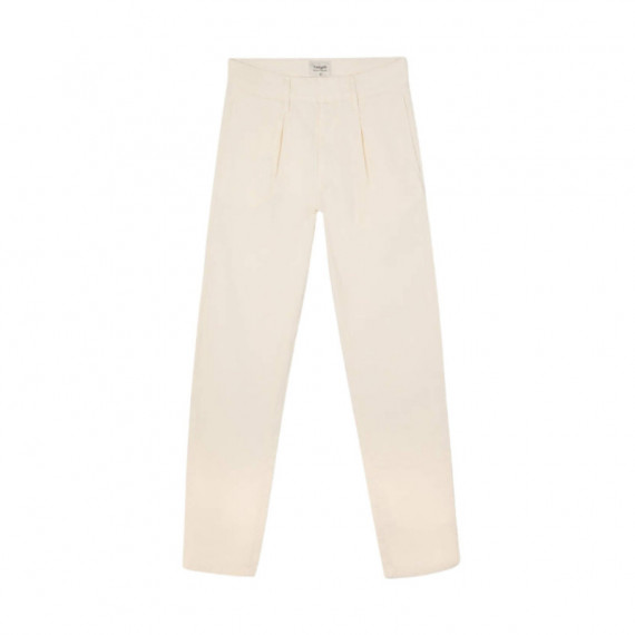 131285 Pantalones SILBON Hombre Sport Chino Lino Pinza Piedra