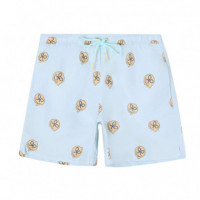 131111 Bañador SILBON Hombre Acid Aguamarina