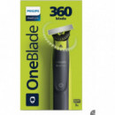Afeitadora PHILIPS Oneblade 360 QP2724/23 Recargable Lavable Mojado/seco