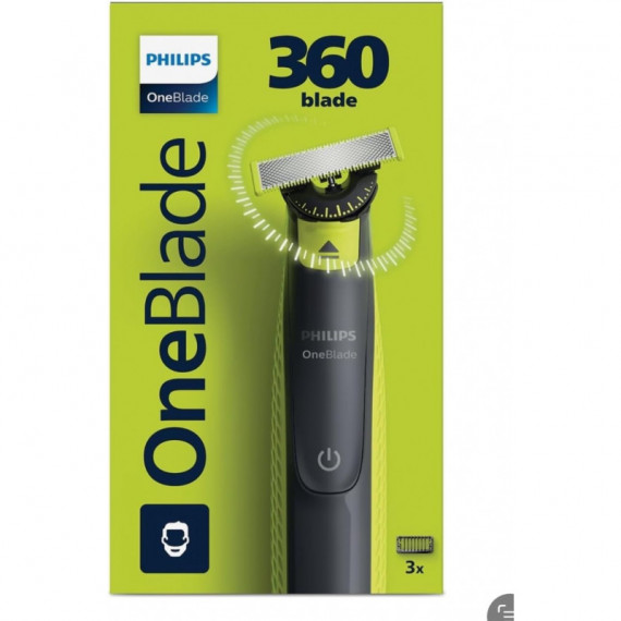Afeitadora PHILIPS Oneblade 360 QP2724/23 Recargable Lavable Mojado/seco