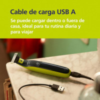 Oneblade PHILIPS 360 Afeitadora y Recortadora Eléctrica Facial y Corporal