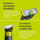 Oneblade PHILIPS 360 Afeitadora y Recortadora Eléctrica Facial y Corporal