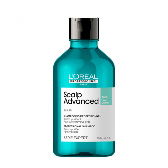 Loreal Profesion Scalp Champú Antigrasa, 300ML  L'OREAL PROFESSIONNEL