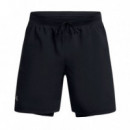 Short 18 Cm Launch 2-IN-1  UNDER ARMOUR