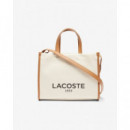 S Shopping Bag Natural Tan  LACOSTE