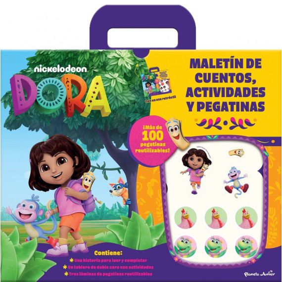 Dora Maletin de Cuentos Actividades y Pegatinas   2025