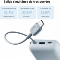 Batería Externa XIAOMI 10000MAH 22,5W Cable Integrado