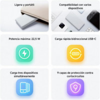 Batería Externa XIAOMI 10000MAH 22,5W