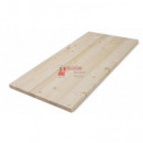 Tablero Pino Abeto - Dimensión 80 Cm X 40 Cm X 1.8 Cm
