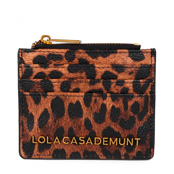 Tarjetero Animal Print  LOLA CASADEMUNT