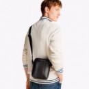 BOLSO REPORTER CON MEZCLA DE TEXTURAS