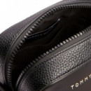 BOLSO REPORTER CON MEZCLA DE TEXTURAS