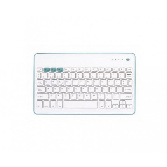 Silverht Teclado BLUETOOTH Blanco