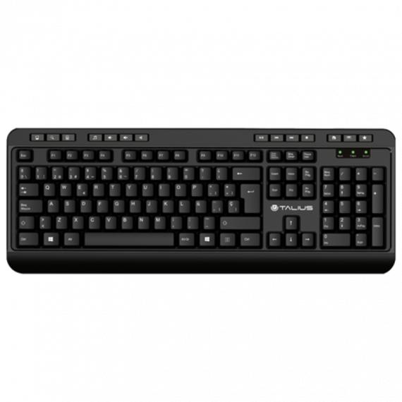 TALIUS KB-503 Teclado Multimedia Negro USB