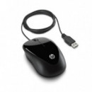 HP Ratón óptico USB Negro