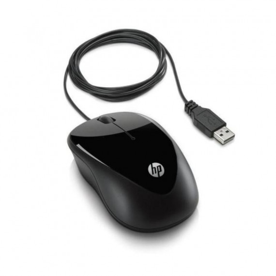 HP Ratón óptico USB Negro