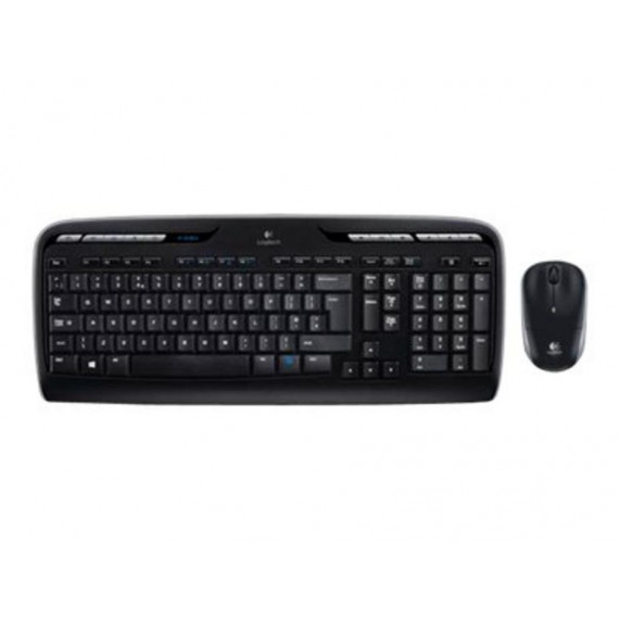 LOGITECH MK330 Combo Teclado y Ratón Inalámbrico Negro