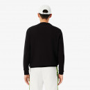 Sudadera de Tenis de Rayas con Detalles de LACOSTE